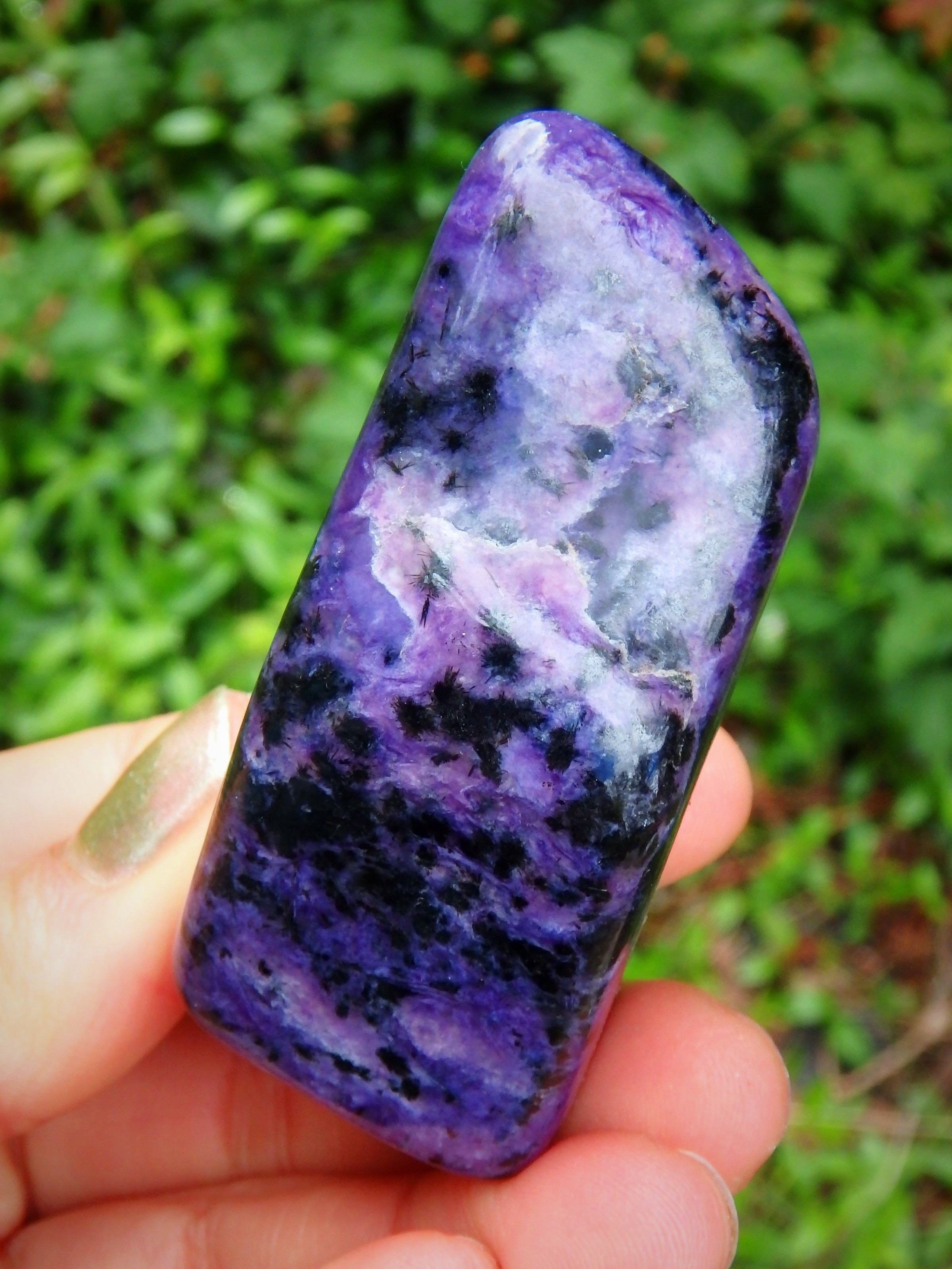 Deep Purple Charoite Free Form Specimen 1 - Earth Family Crystals