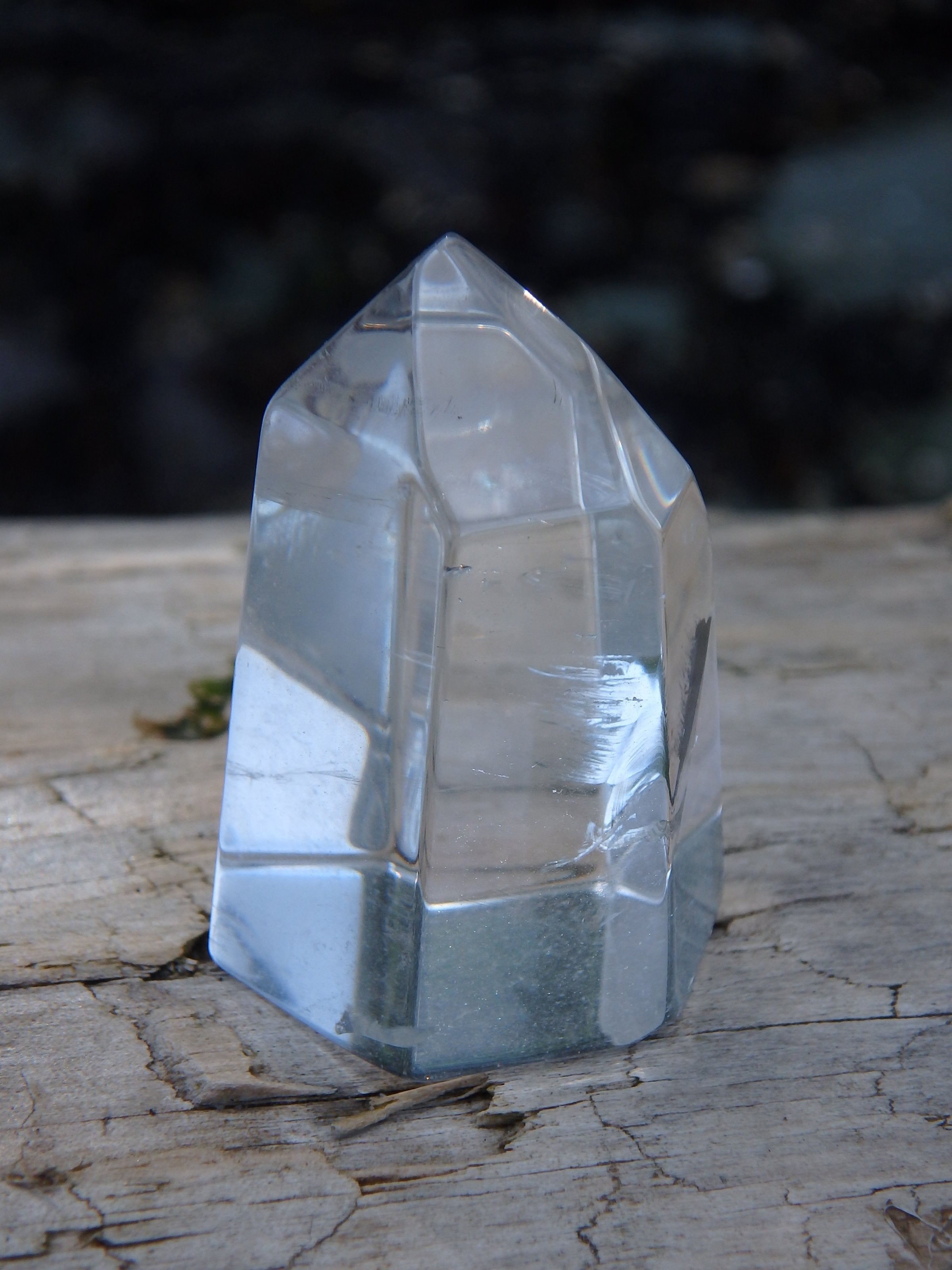 Optical Clear Quartz Small Generator Point