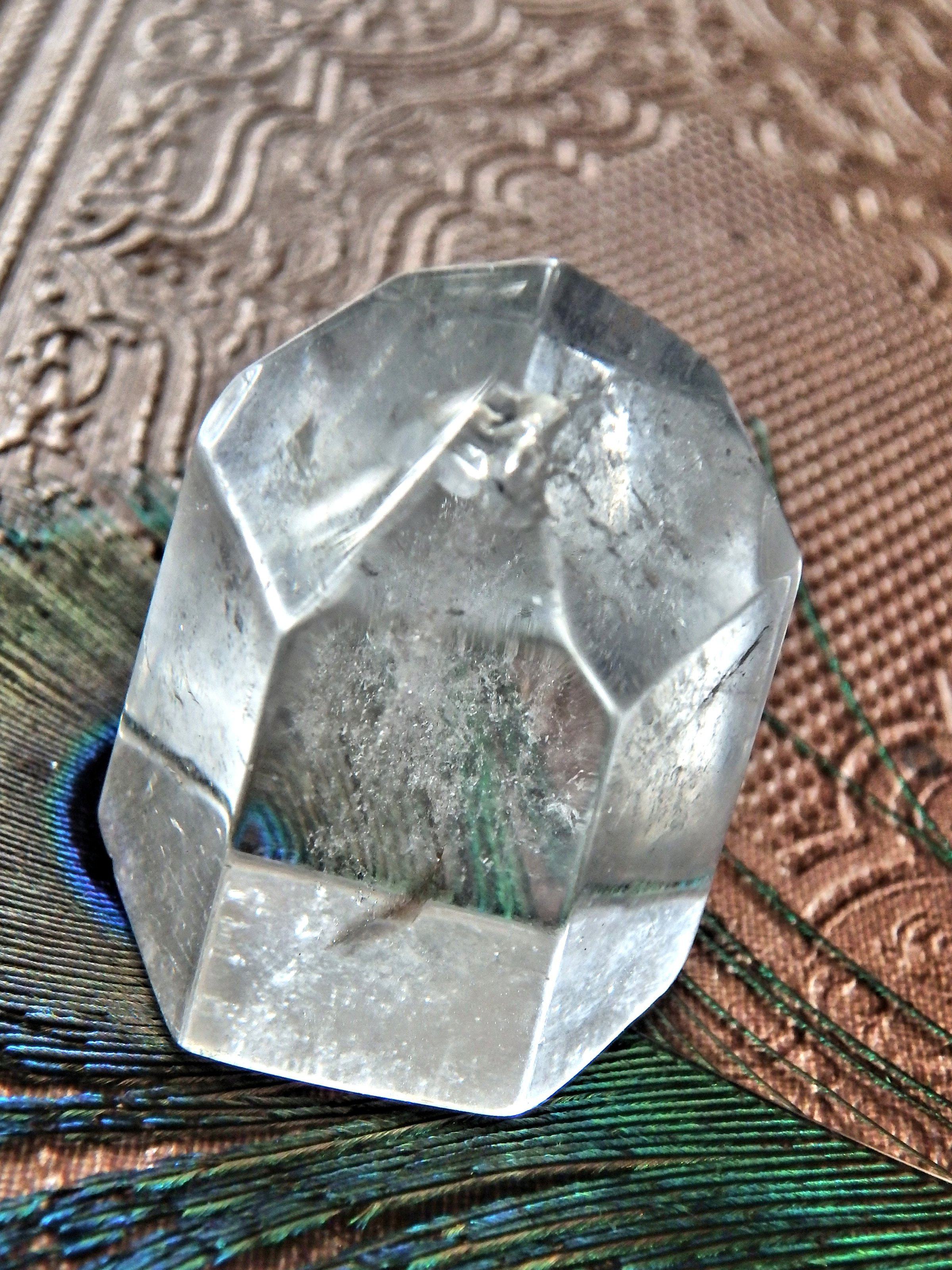 Cute Optical Clear Quartz Standing Tower 1 - Earth Family Crystals