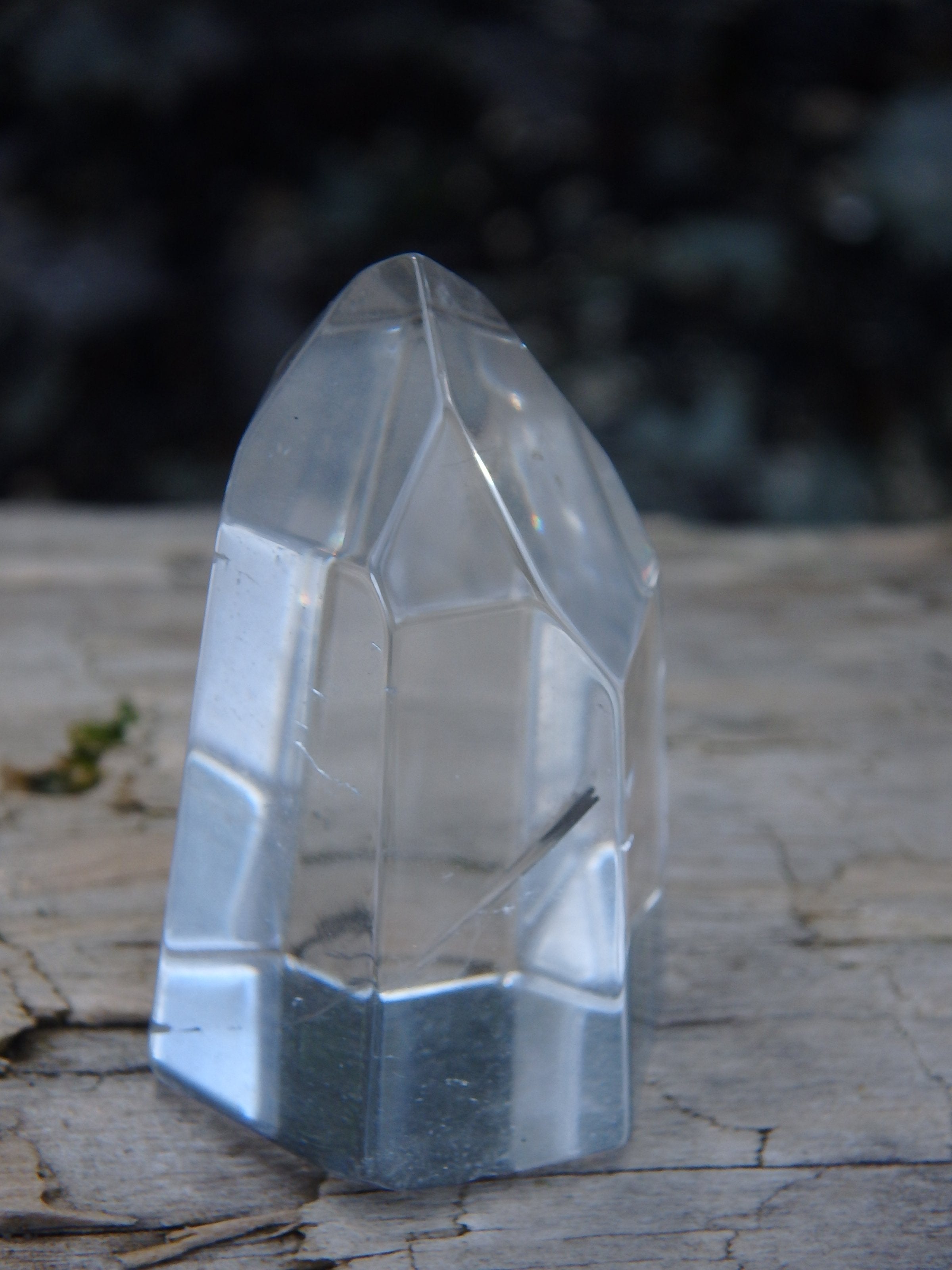 Optical Clear Quartz Small Generator Point
