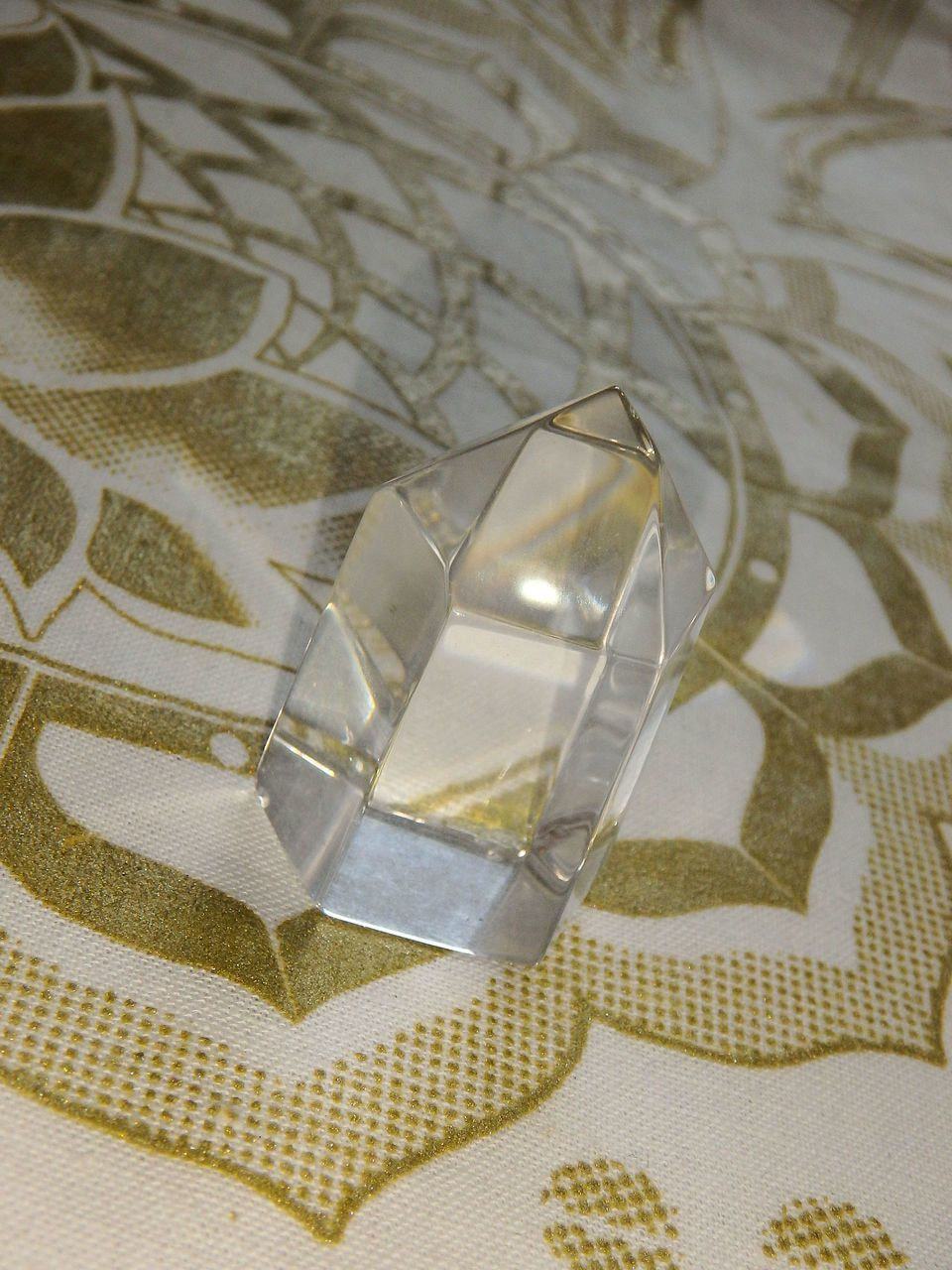 Clear Quartz Small Tower REDUCED - Earth Family Crystals