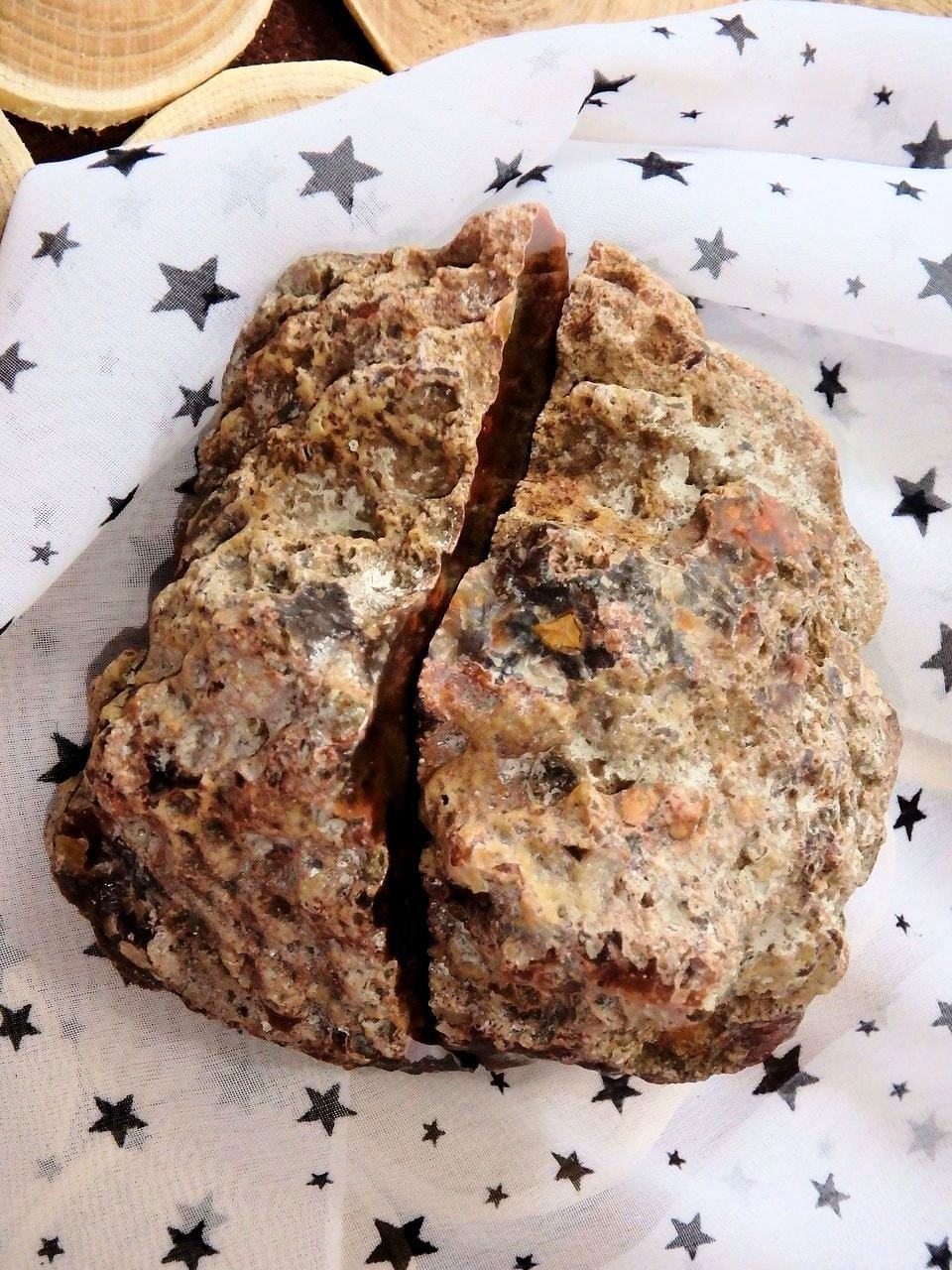 Collectors Condor Agate Partially Polished Large Complete Set of 2 Halves Specimen - Earth Family Crystals