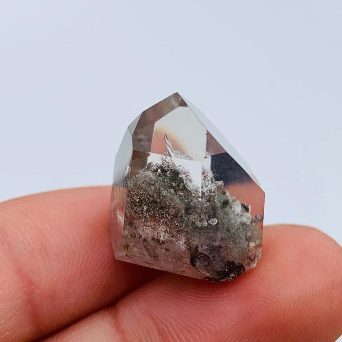 Cute Shamanic Dream Quartz Mini Standing Tower #1 - Earth Family Crystals