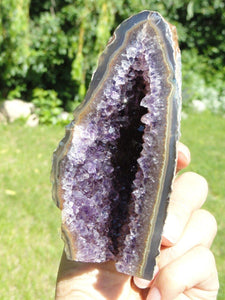 AMETHYST GEODE ~ Stone of Protection - Earth Family Crystals