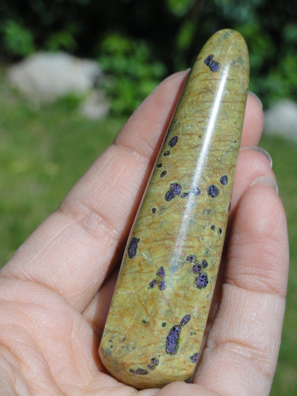 ATLANTISITE WAND~ Stone of a Relaxed attitude, Inner Peace, Protection from negativity* - Earth Family Crystals