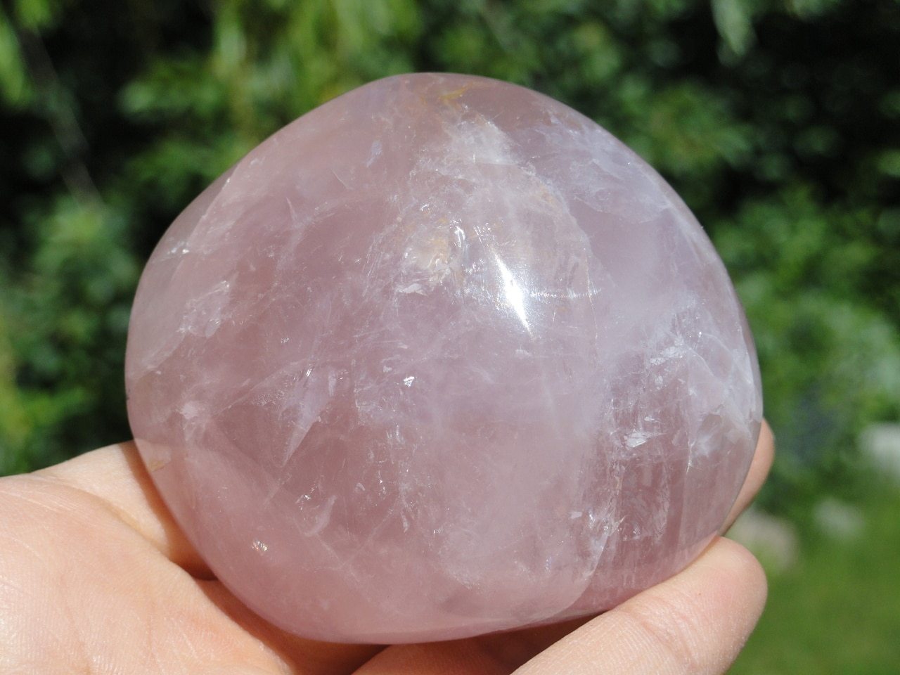 ROSE QUARTZ GALLET~ Stone of Unconditional Love - Earth Family Crystals