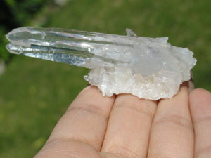 CATHEDRAL QUARTZ Twin Cluster From Brazil~ Stone of Inner Guidance, Multidimensional Consciousness* - Earth Family Crystals