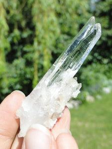 CATHEDRAL QUARTZ Twin Cluster From Brazil~ Stone of Inner Guidance, Multidimensional Consciousness* - Earth Family Crystals