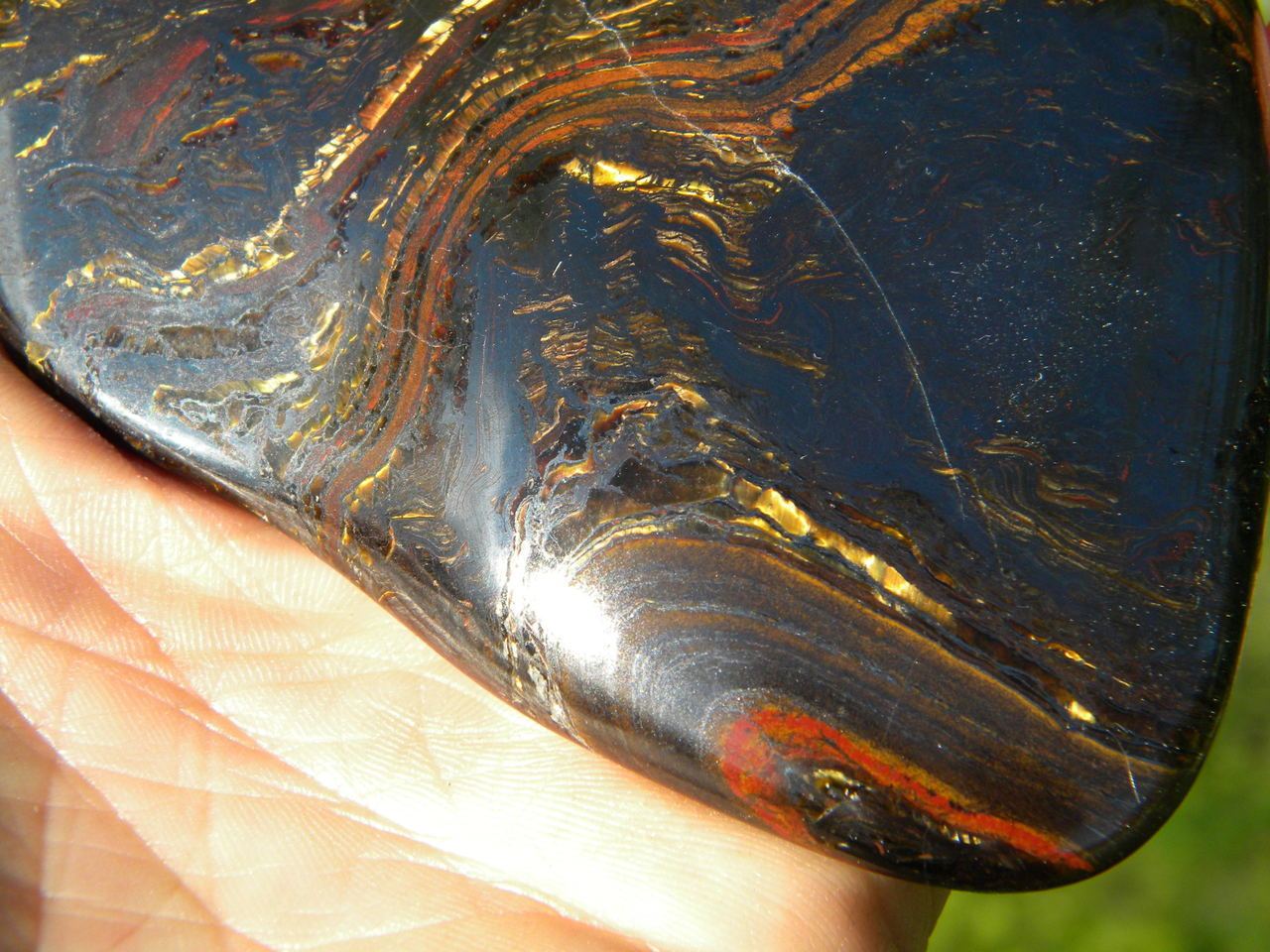 TIGER IRON SPECIMEN~ Stone of Extreme Grounding, Manifestation, Vitality* - Earth Family Crystals