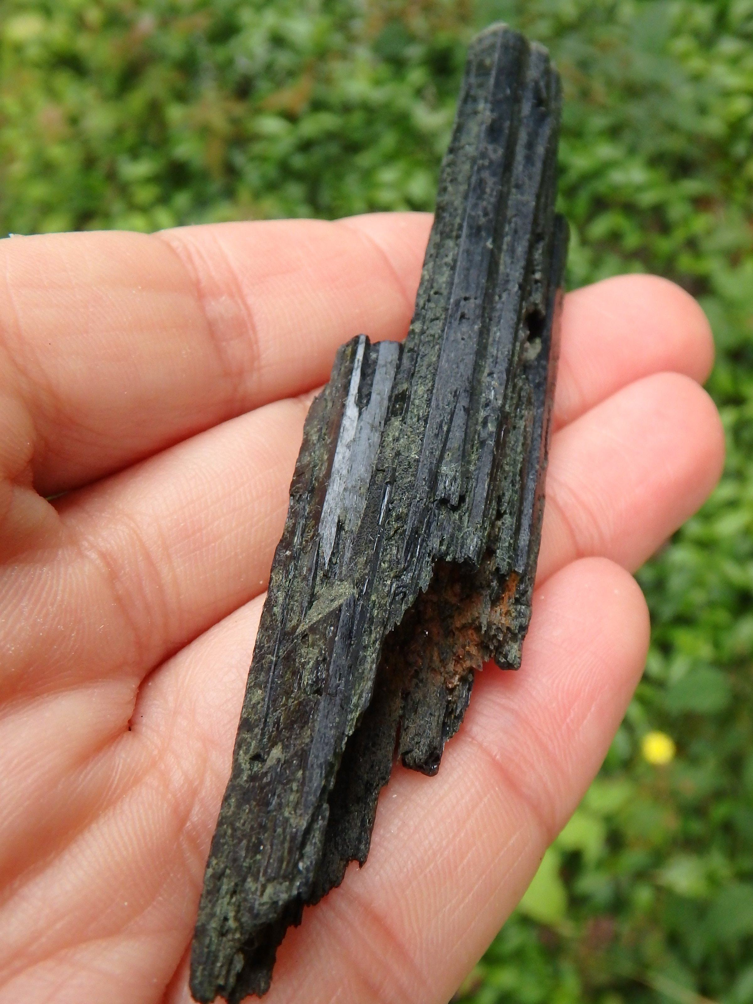 Deep Forest Green Epidote Point Natural Specimen - Earth Family Crystals