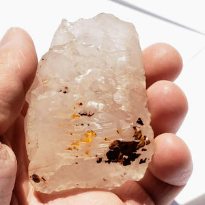 Large Pink Ice Nirvana Quartz Specimen from the Himalayas - Earth Family Crystals