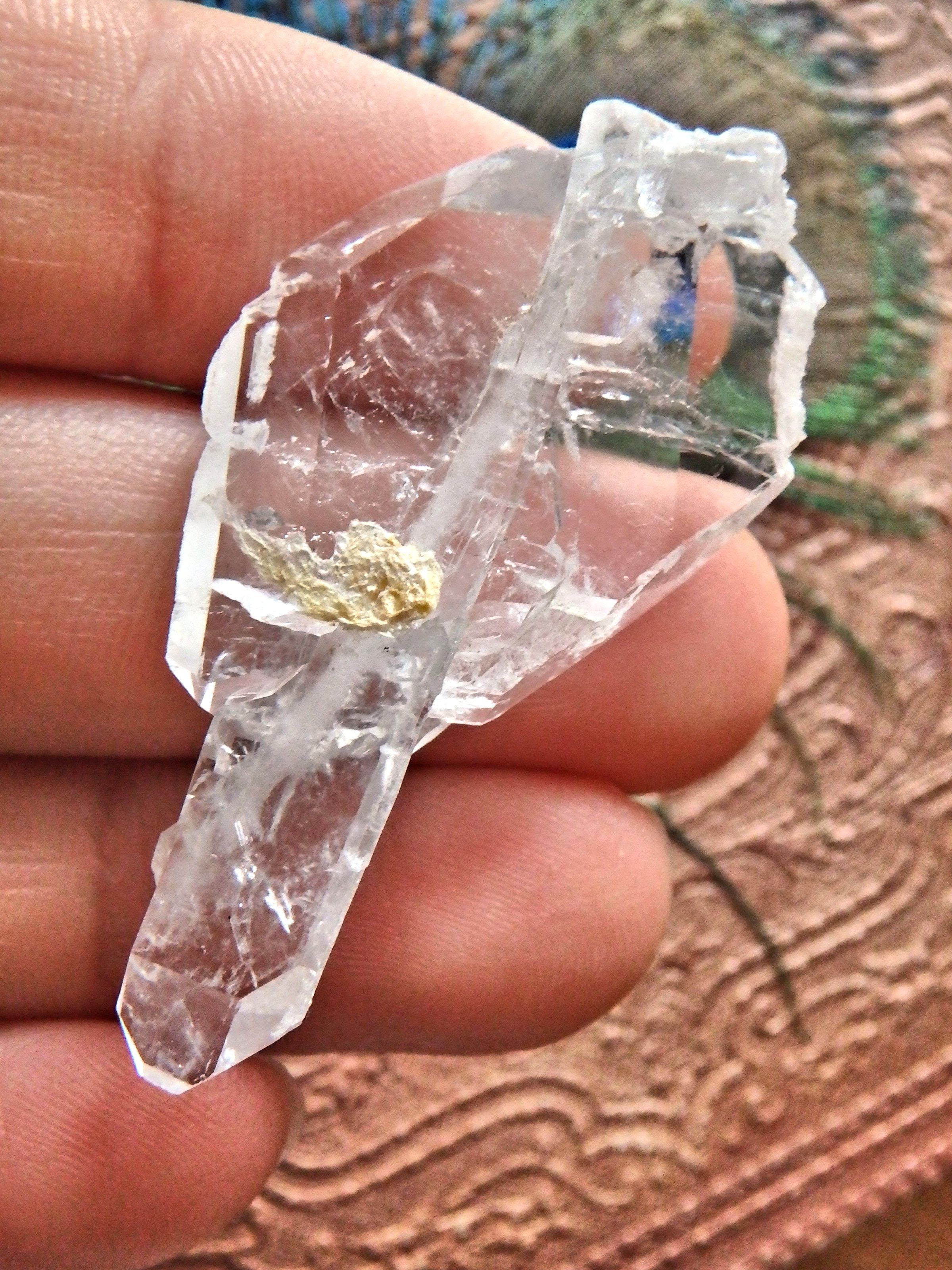 Adorable Dainty Faden Quartz Hand Held Specimen 1 - Earth Family Crystals