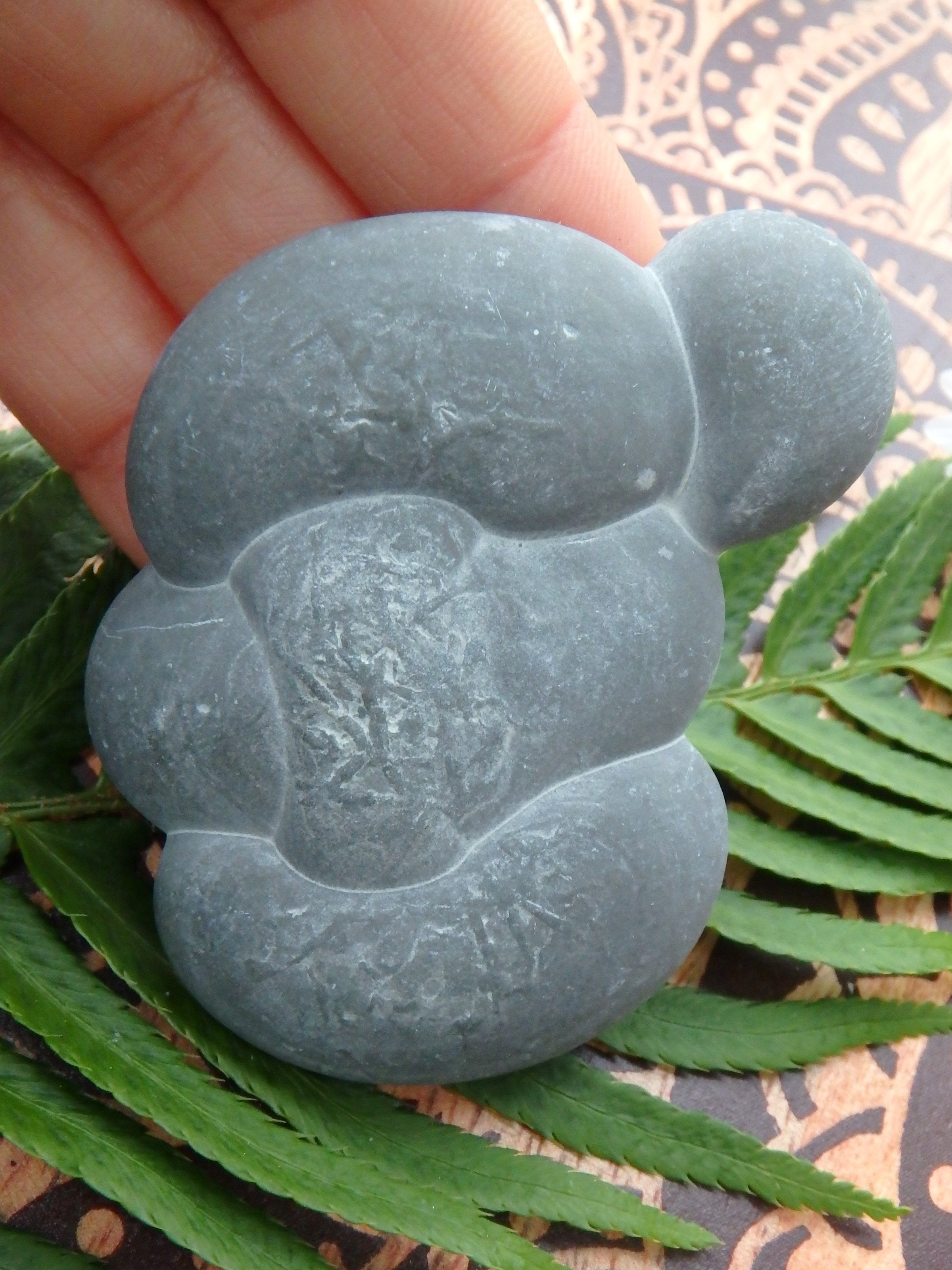 One of a Kind Fairy Stone Free Form Natural Specimen From Quebec, Canada