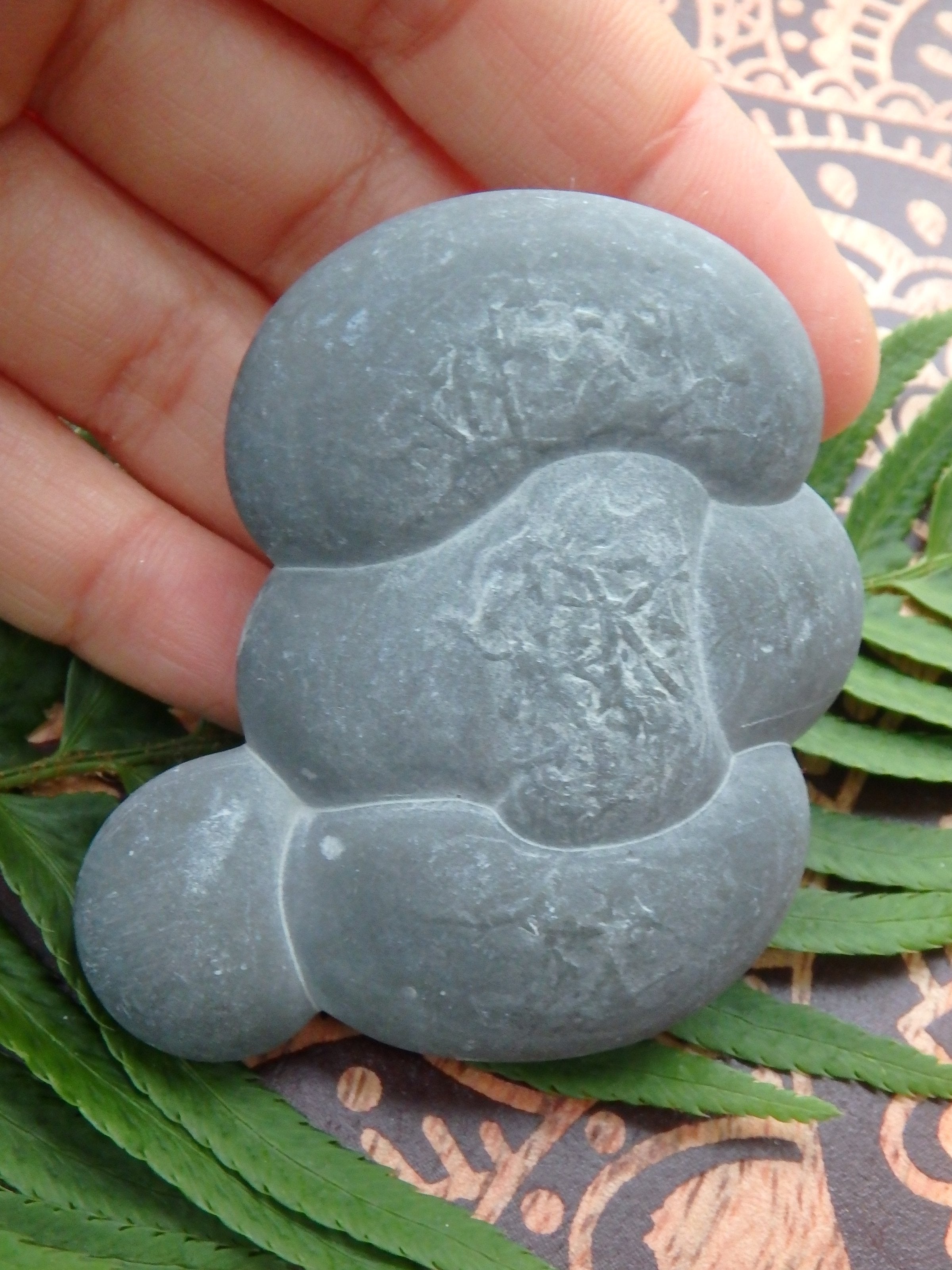 One of a Kind Fairy Stone Free Form Natural Specimen From Quebec, Canada