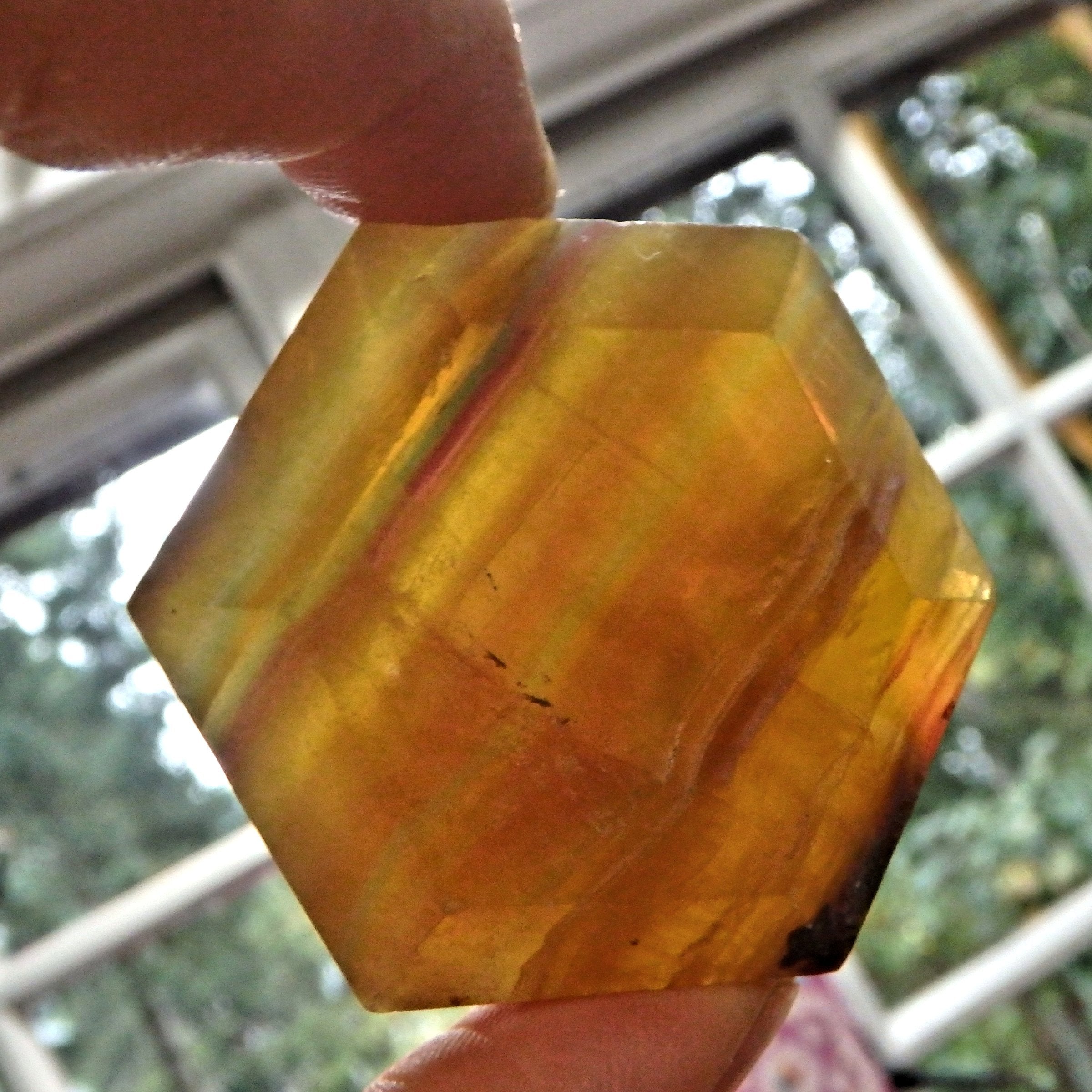 Golden Glow Polished Fluorite Carving Specimen 1 - Earth Family Crystals