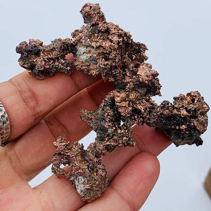 Golden Michigan Copper Raw Specimen - Earth Family Crystals