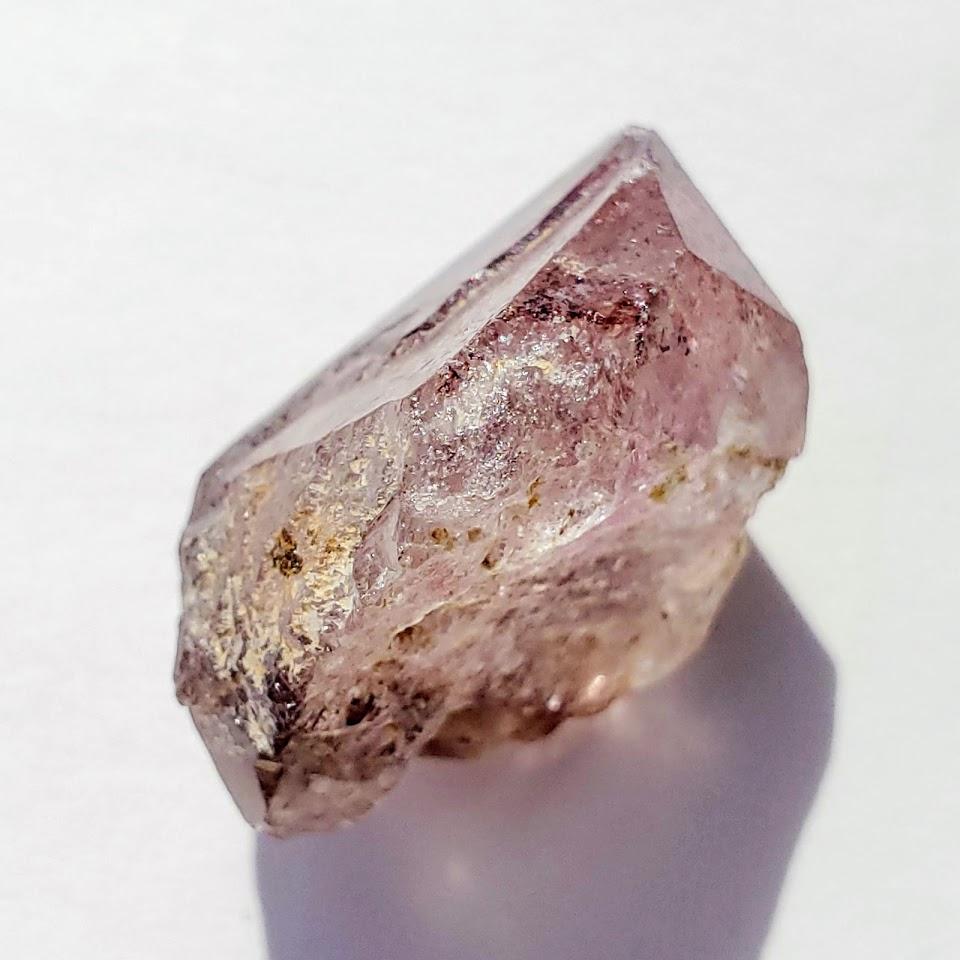 Rare & Unusual Gorgeous Red Lepidocrocite Included Super 7 Gemmy Specimen - Earth Family Crystals