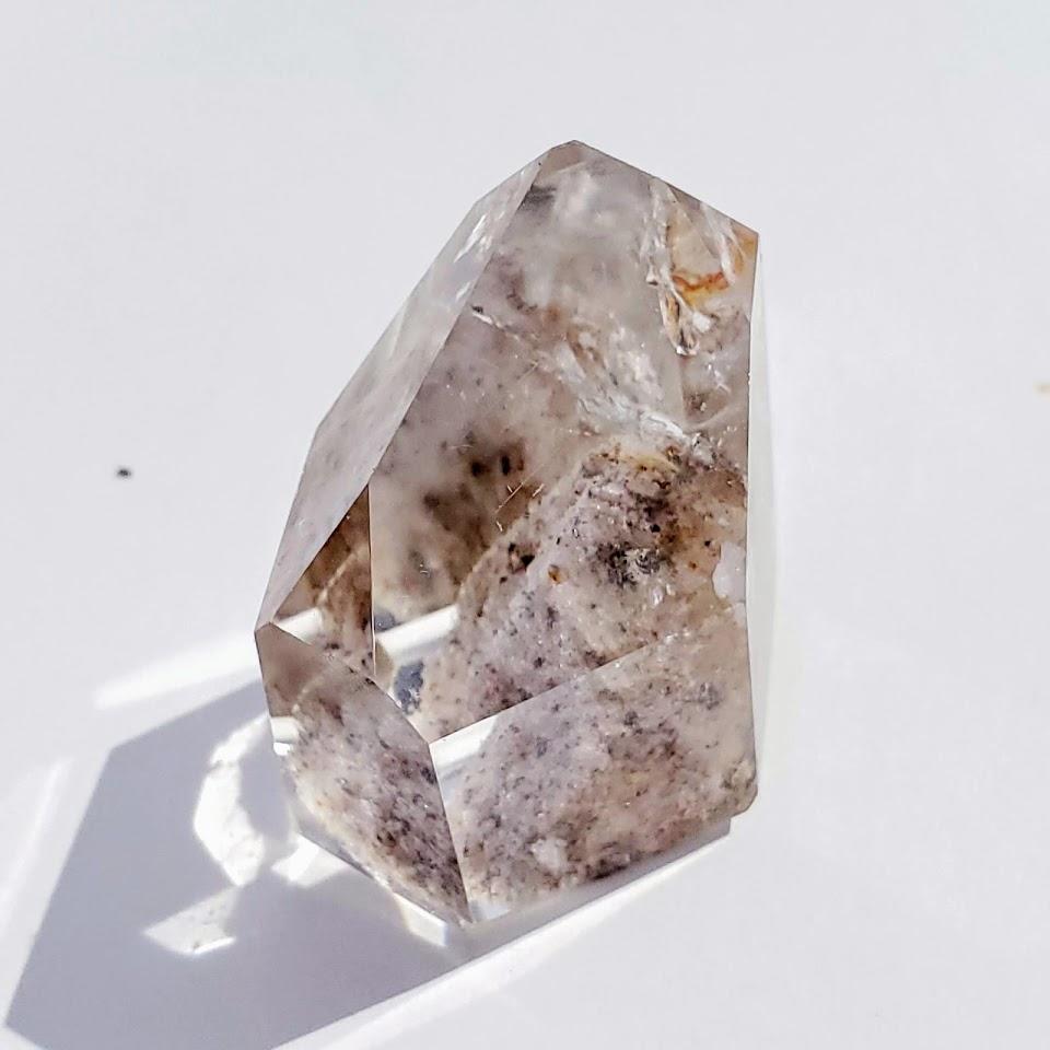 Shamanic Dream Phantom Quartz Self Standing Tower from Brazil