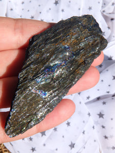 Rare-Gorgeous Rainbow Hematite Natural Specimen From Brazil