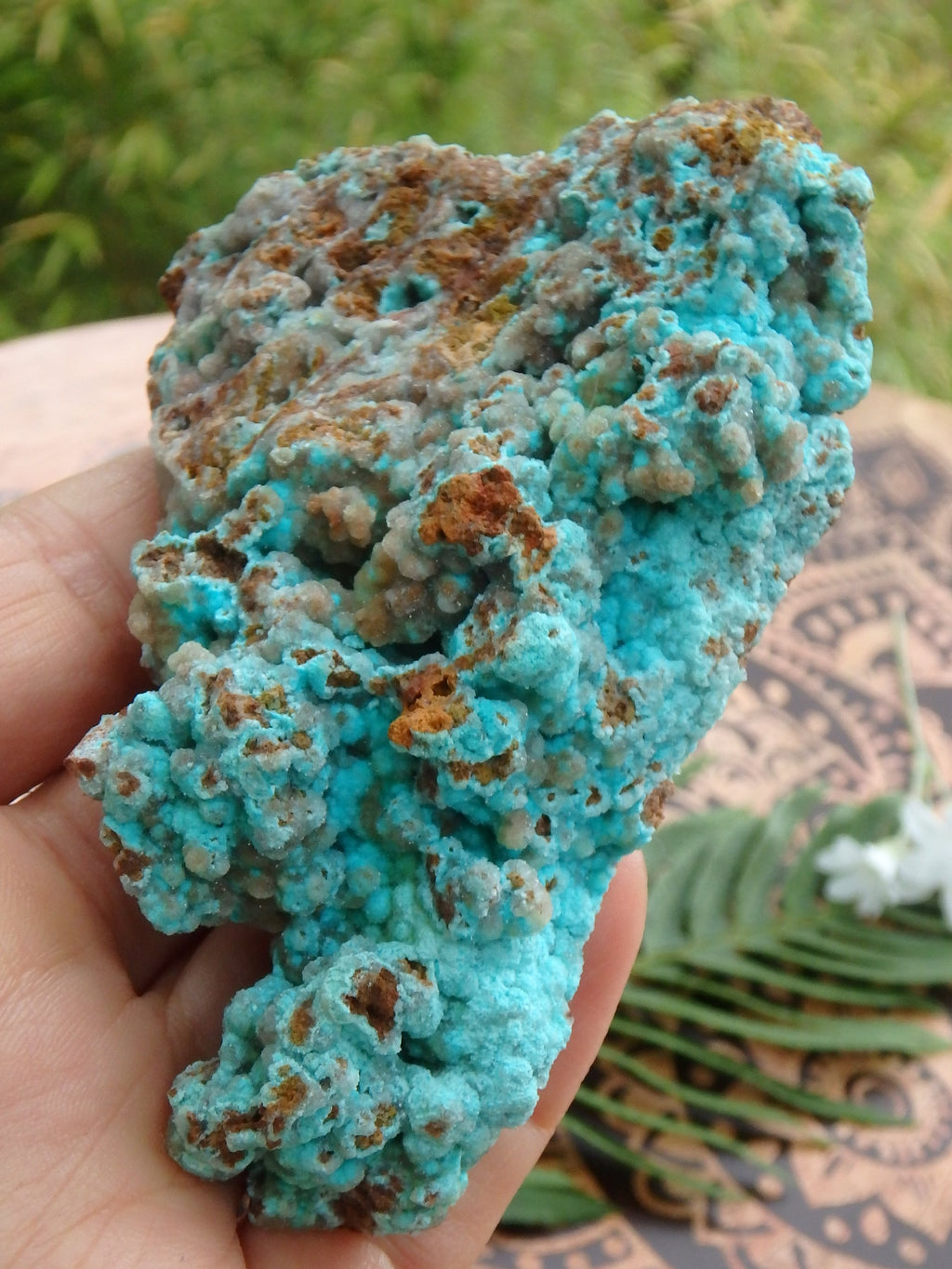 Exquisite Natural Baby Blue Shimmering Hemimorphite Specimen - Earth Family Crystals