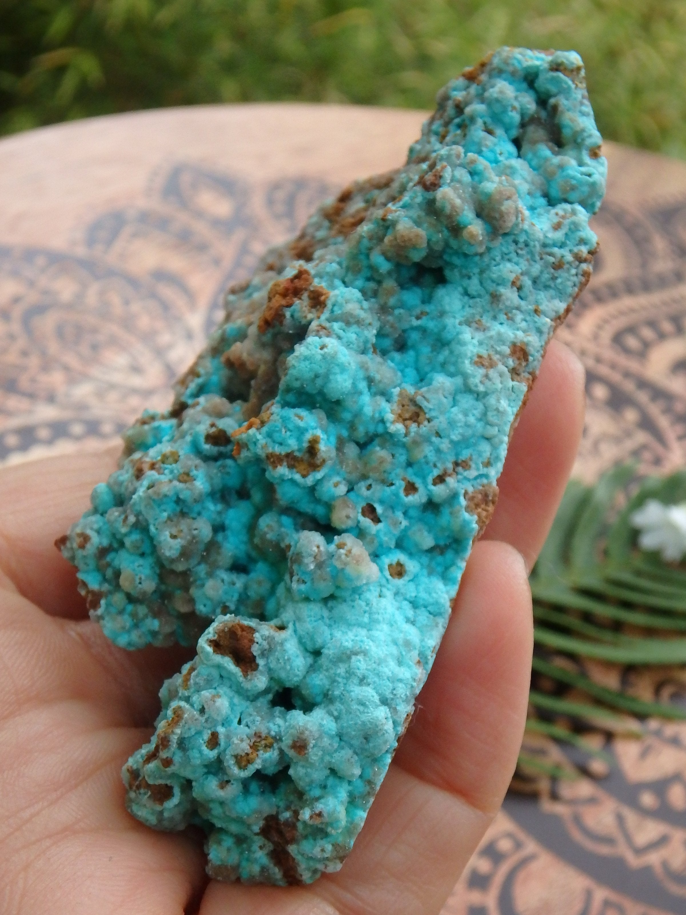 Exquisite Natural Baby Blue Shimmering Hemimorphite Specimen - Earth Family Crystals