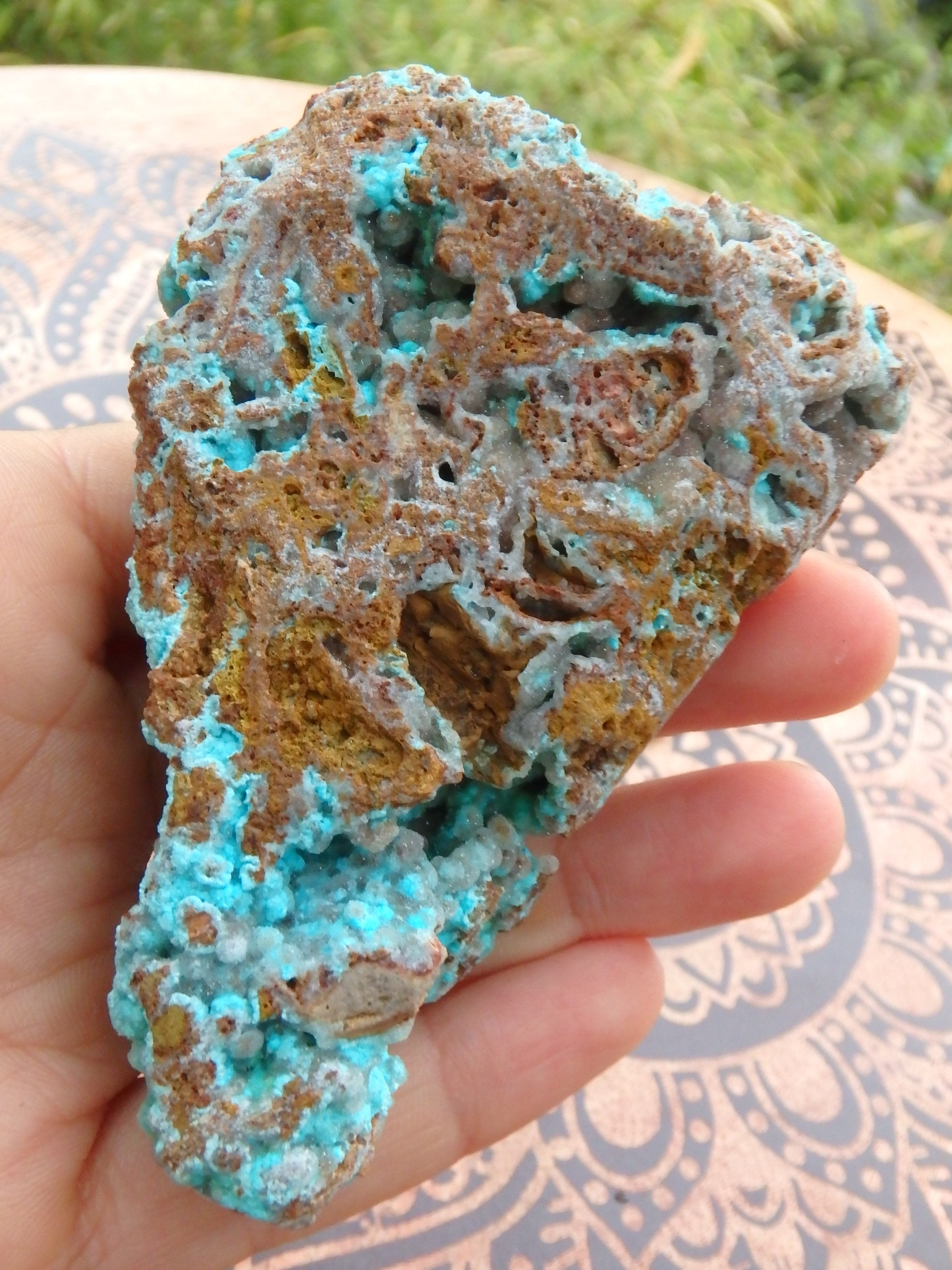 Exquisite Natural Baby Blue Shimmering Hemimorphite Specimen - Earth Family Crystals