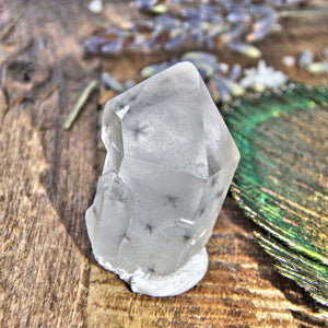 Rare Star Hollandite Quartz Dainty Collectors Specimen From Madagascar 2