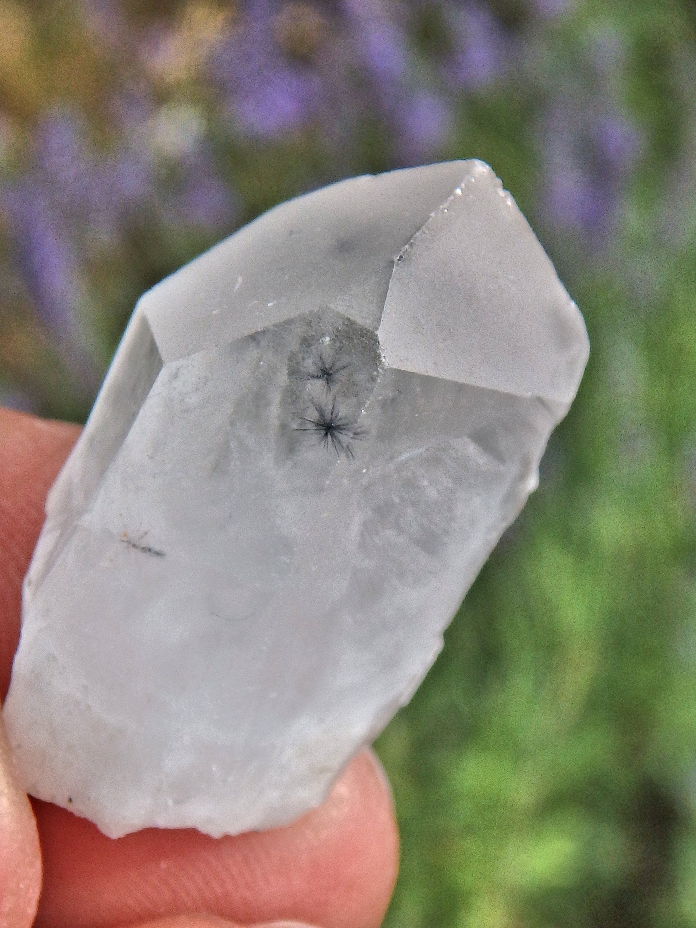 Rare & Powerful~Star Hollandite Quartz Dainty Point From Madagascar 2 - Earth Family Crystals