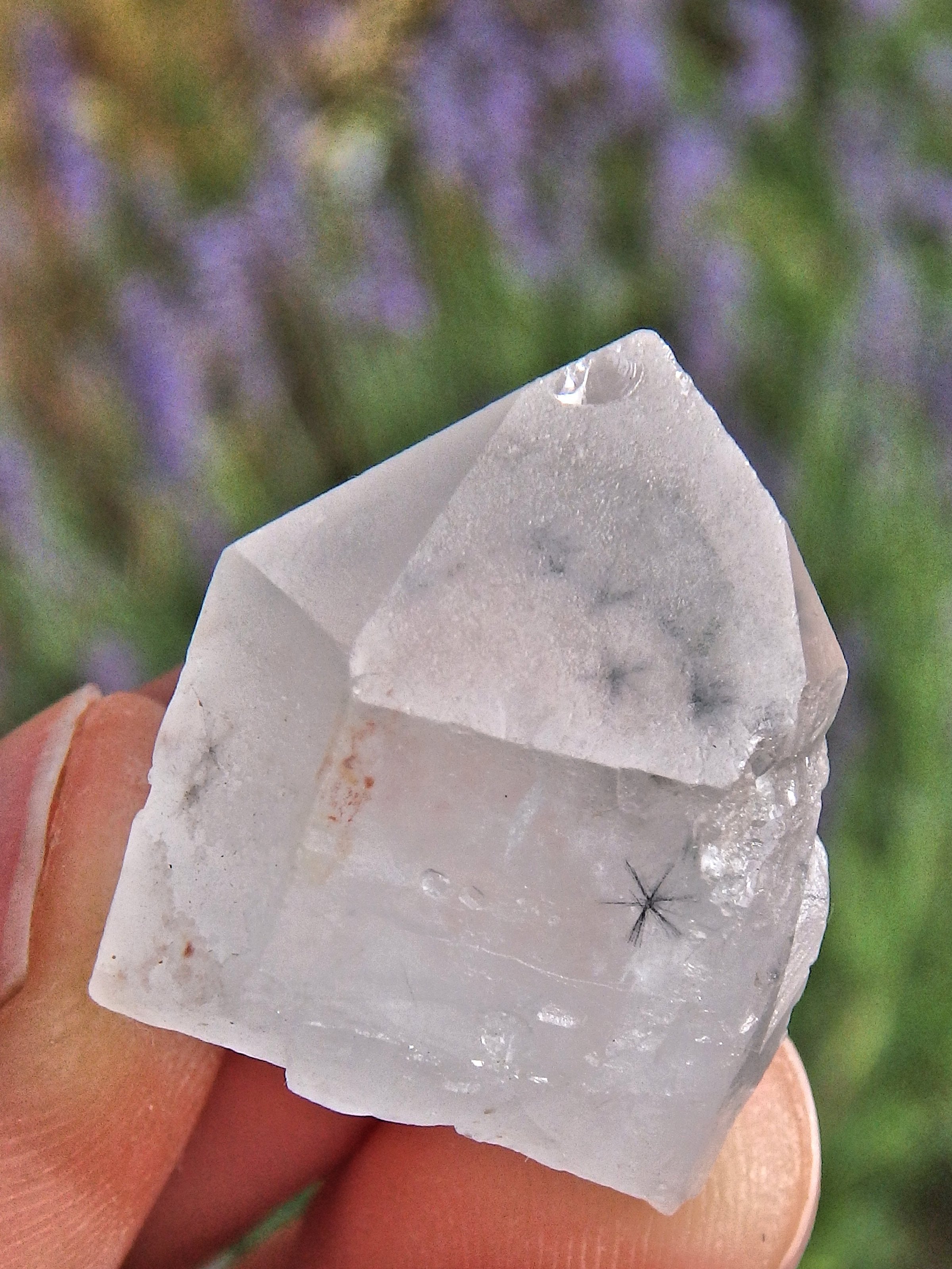 Rare & Powerful~Star Hollandite Quartz Dainty Point From Madagascar 1 - Earth Family Crystals