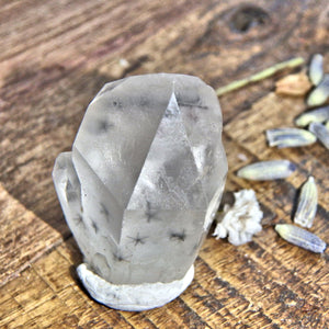 Rare Star Hollandite Quartz Dainty Collectors Specimen From Madagascar 2