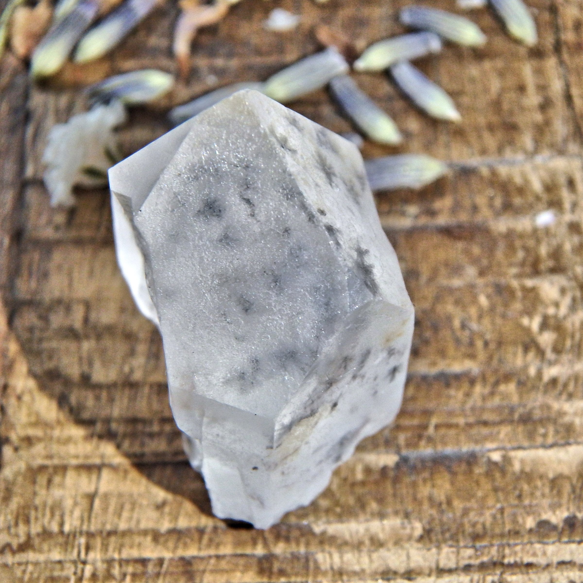 Rare Star Hollandite Quartz Dainty Collectors Specimen From Madagascar