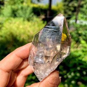 Smoky New York Herkimer Diamond Quartz Specimen - Earth Family Crystals