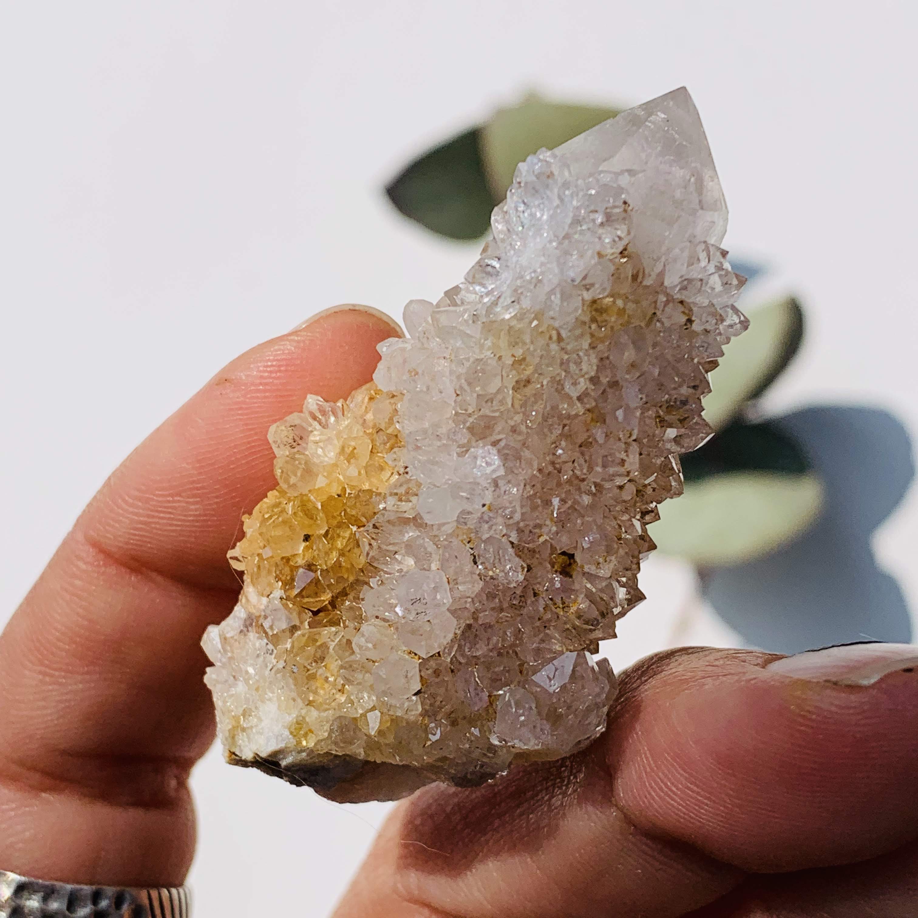 Spirit Quartz With Citrine Inclusions from South Africa #2