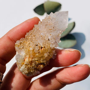 Spirit Quartz With Citrine Inclusions from South Africa #2