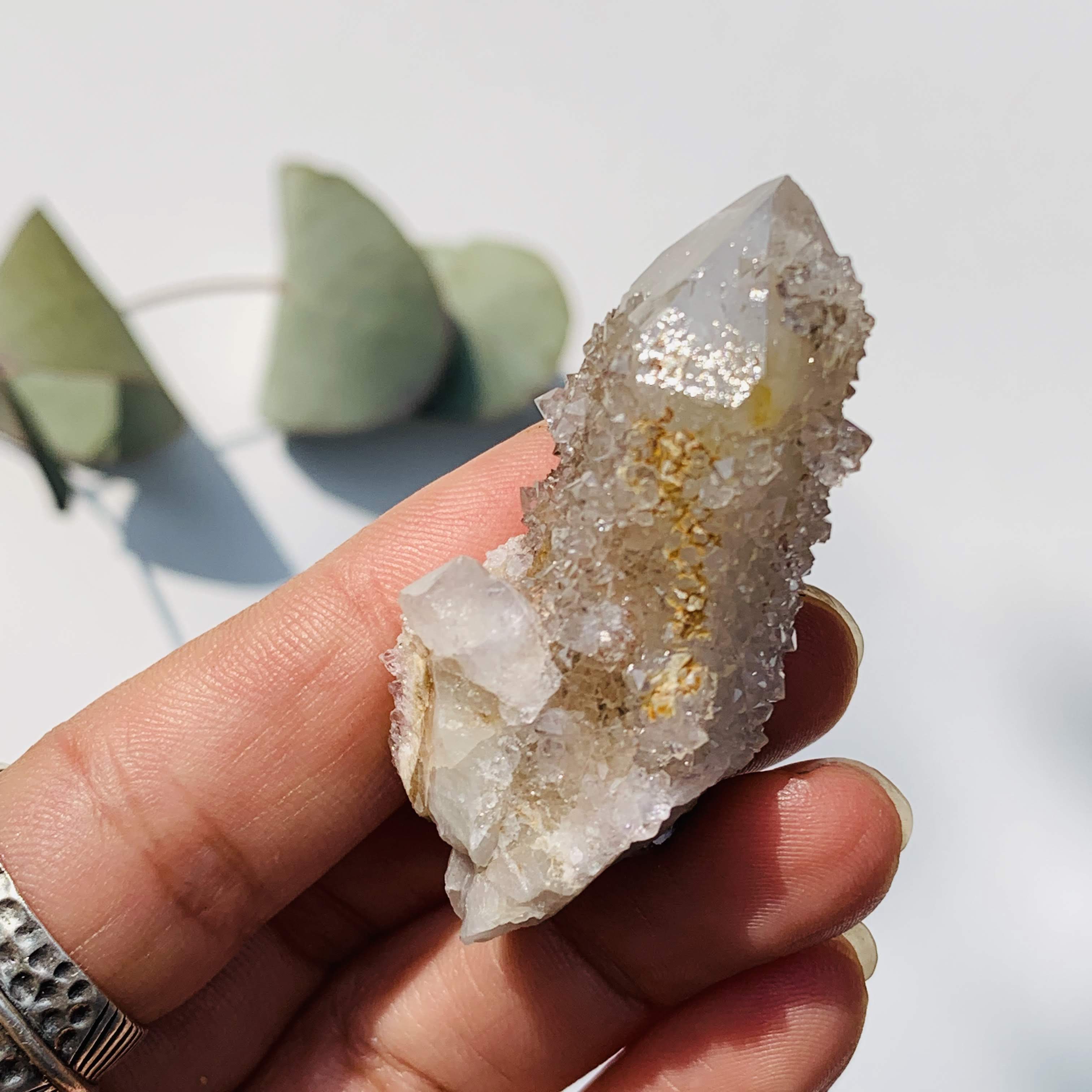 Spirit Quartz With Citrine Inclusions from South Africa #1