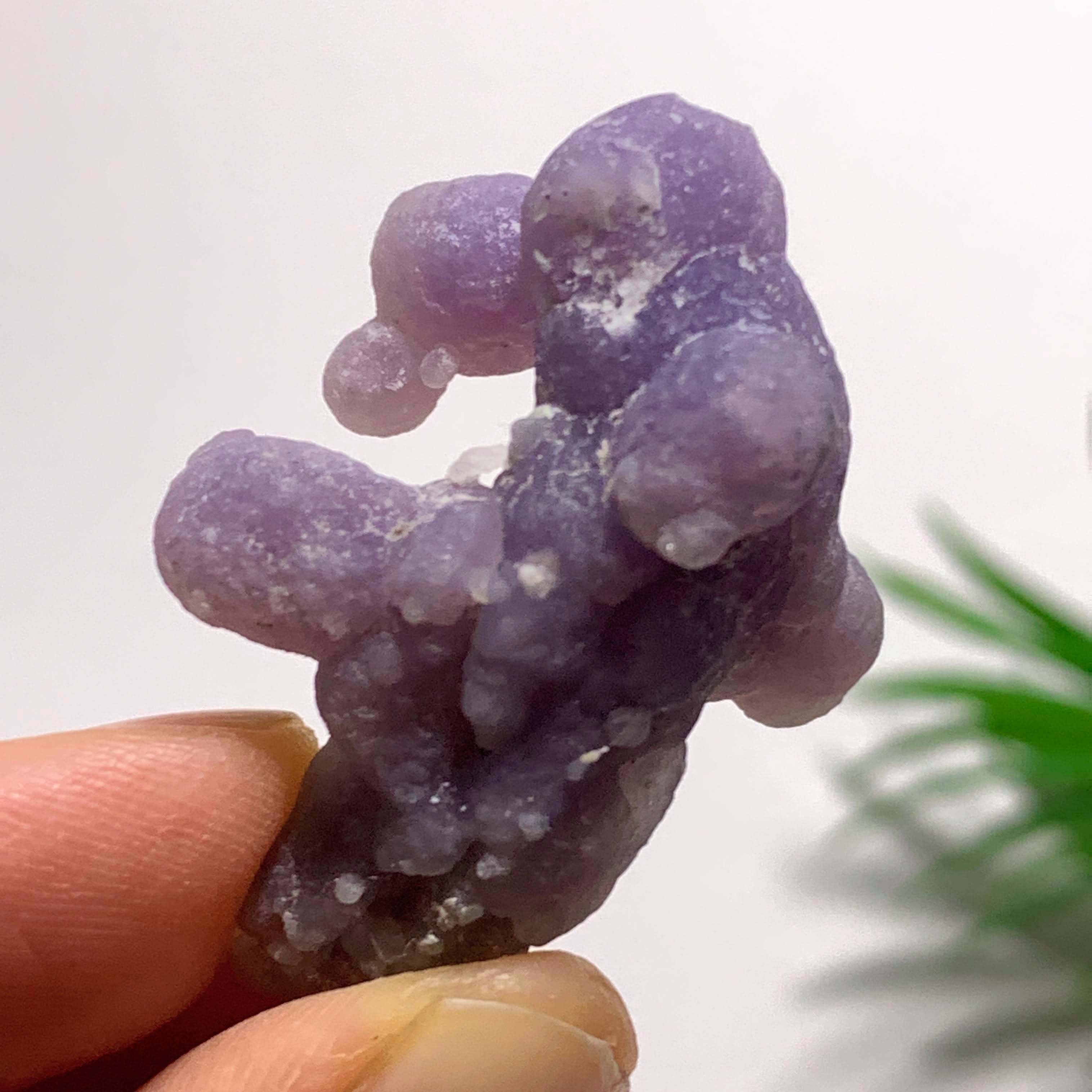 Cute Natural Grape Agate Small Hand Held Specimen~Perfect For jewelry Making