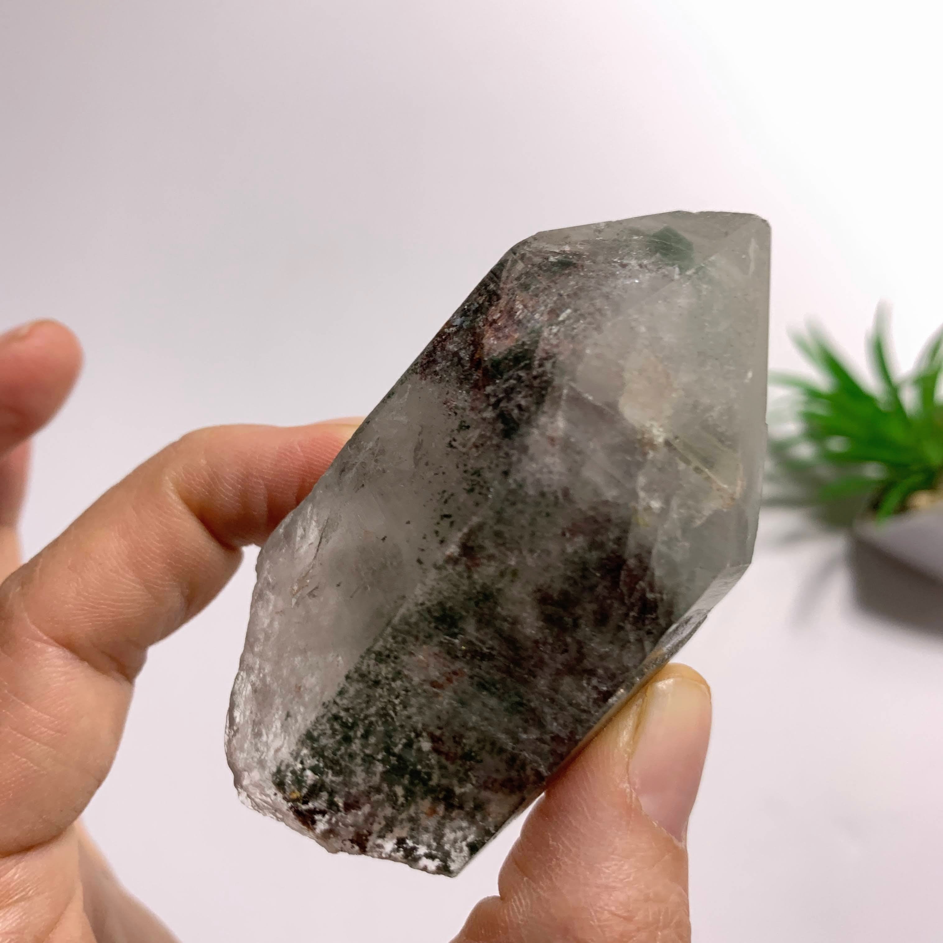 Shamanic Dream Phantom Quartz Natural Point From Brazil