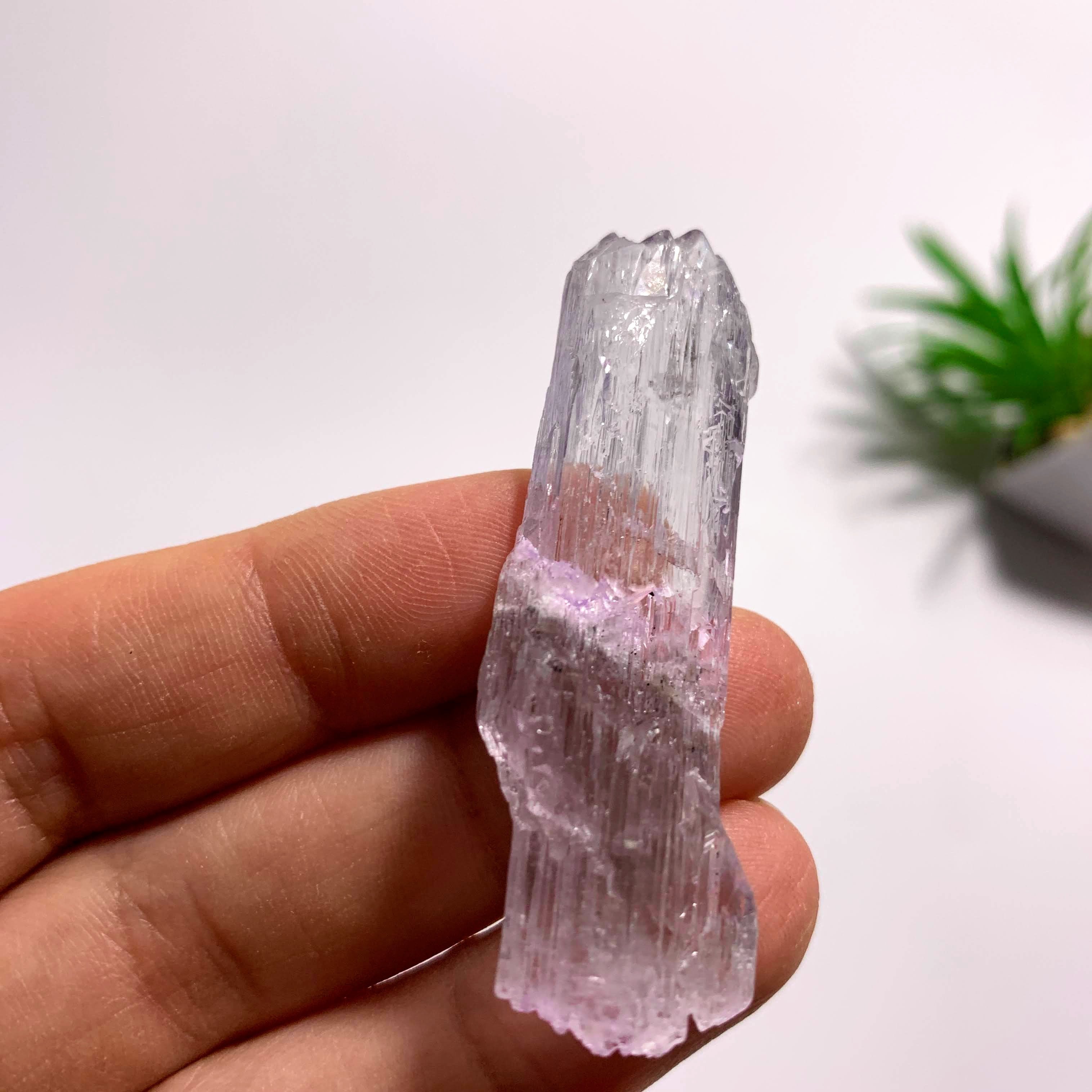 Gemmy Double Terminated Natural Lavender Kunzite Specimen  From Brazil  #1