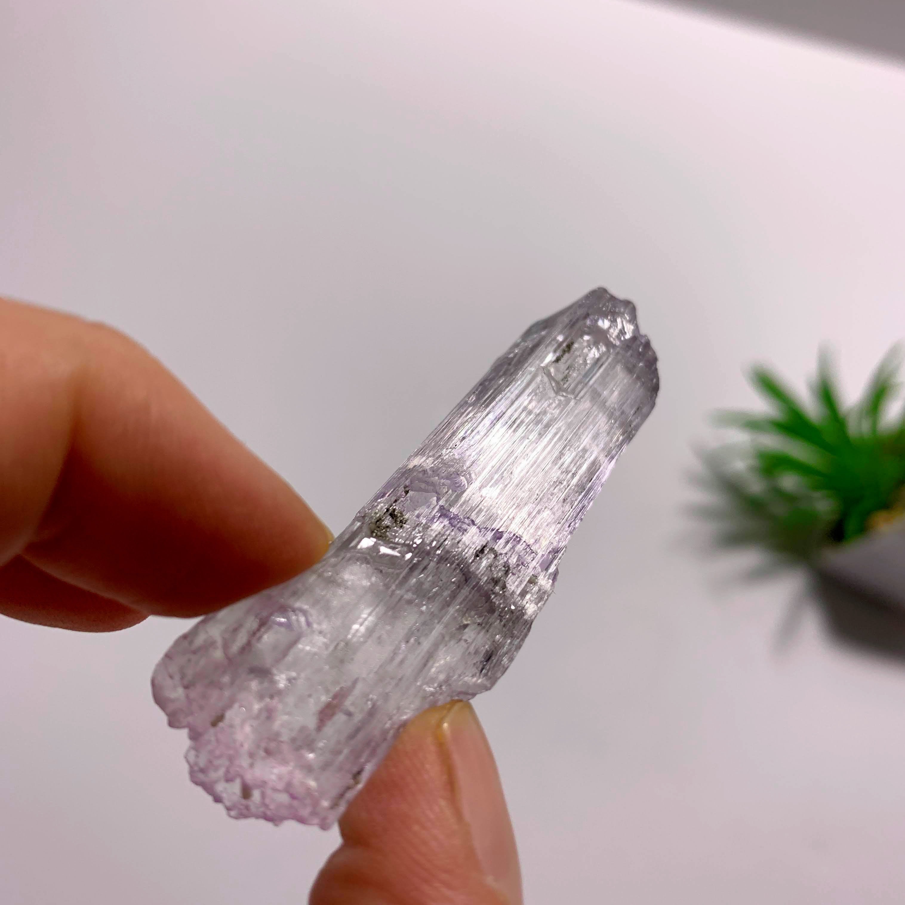 Gemmy Double Terminated Natural Lavender Kunzite Specimen  From Brazil  #1