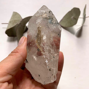 Rare Locality! Nepal Clear Quartz Natural Gemmy Point Specimen From The Himalaya Mountains - Earth Family Crystals