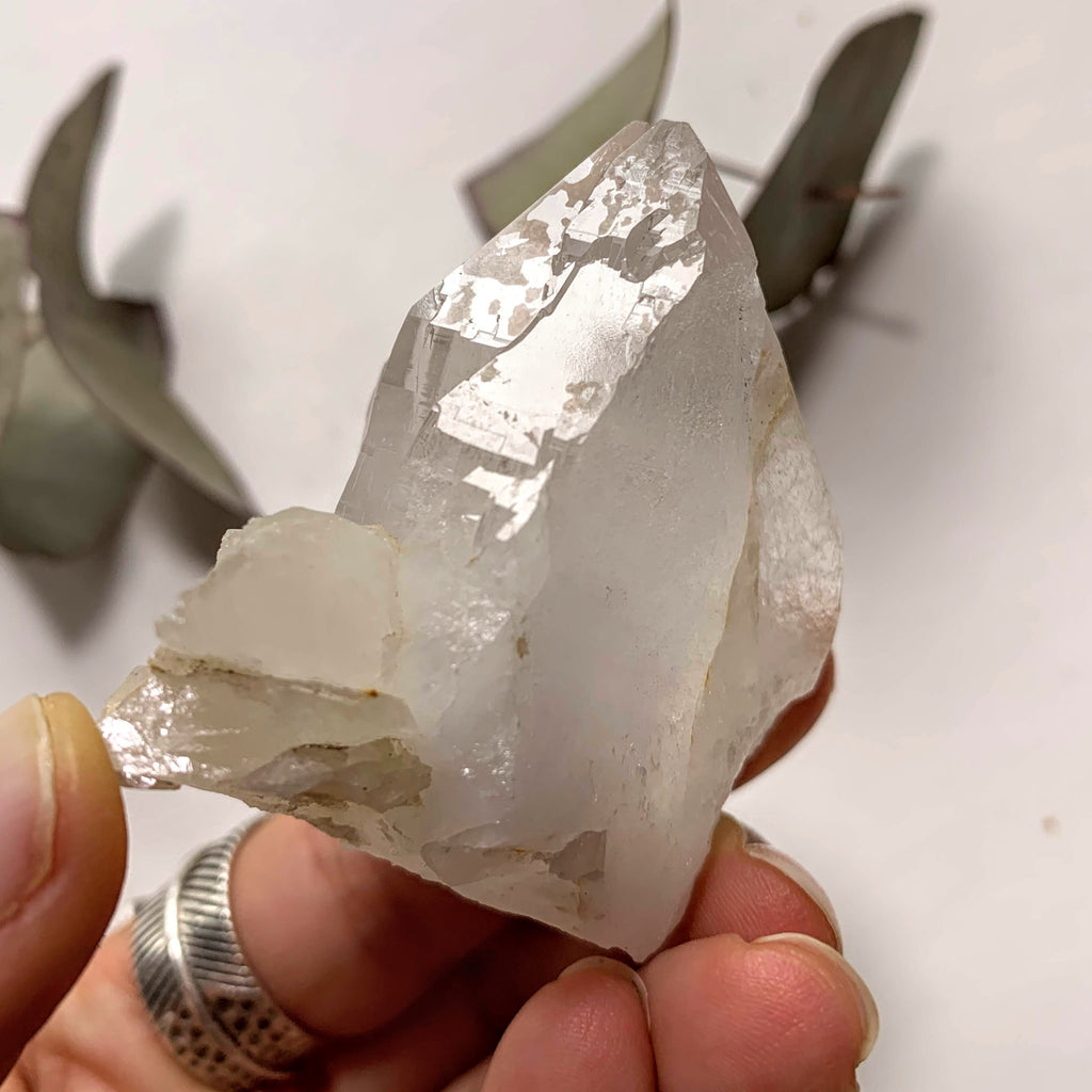 Rare Locality! Nepal Clear Quartz Cluster From The Himalaya Mountains - Earth Family Crystals