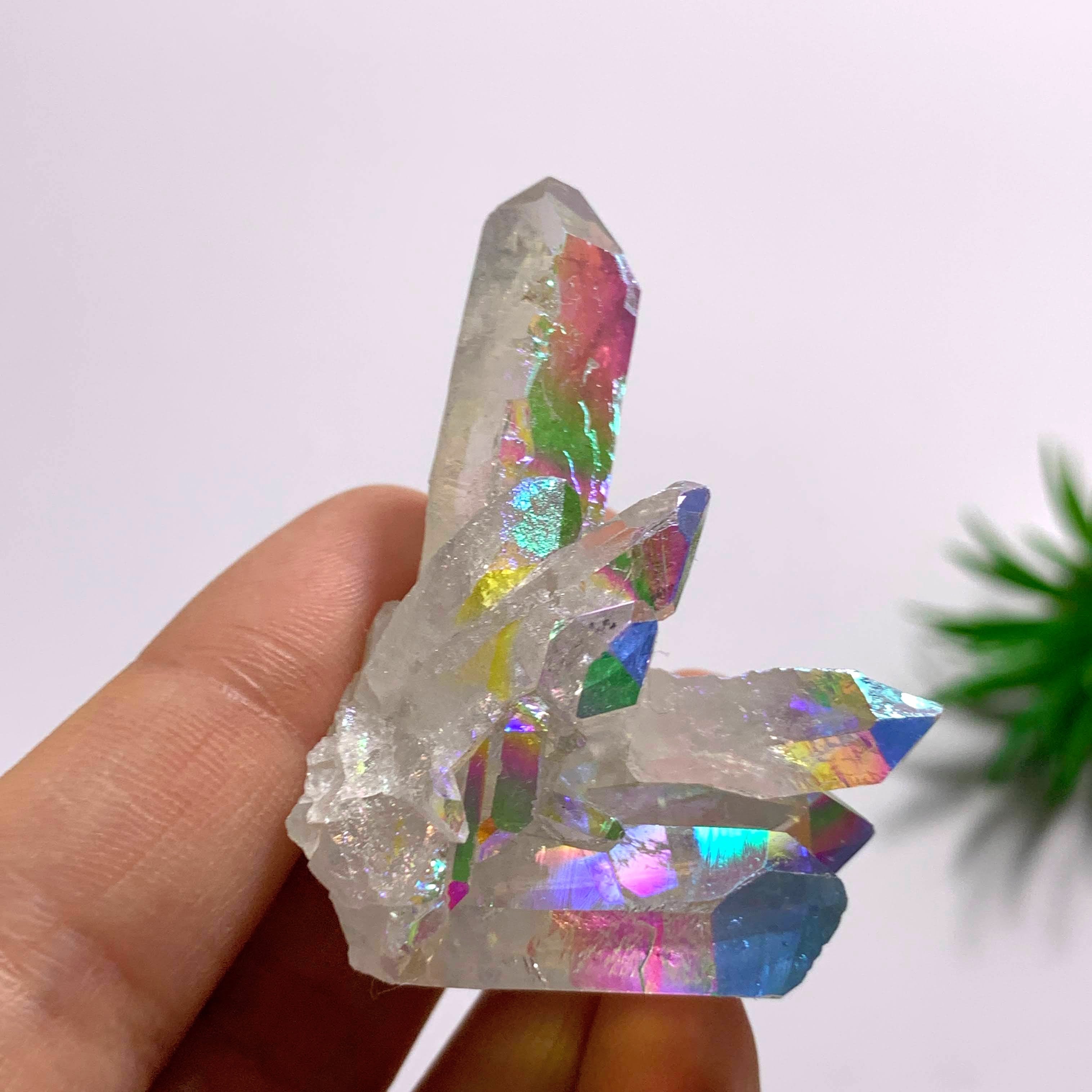 Angel Aura Opal Glow Quartz Cluster From Arkansas #1