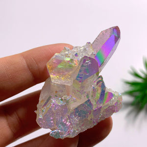 Angel Aura Opal Glow Quartz Cluster From Arkansas #2