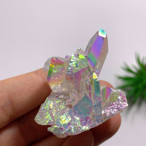 Angel Aura Opal Glow Quartz Cluster From Arkansas #2