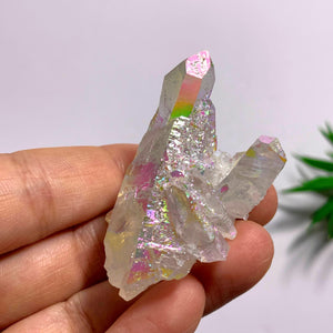 Angel Aura Opal Glow Quartz Cluster From Arkansas #3