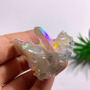 Angel Aura Opal Glow Quartz Cluster From Arkansas #5