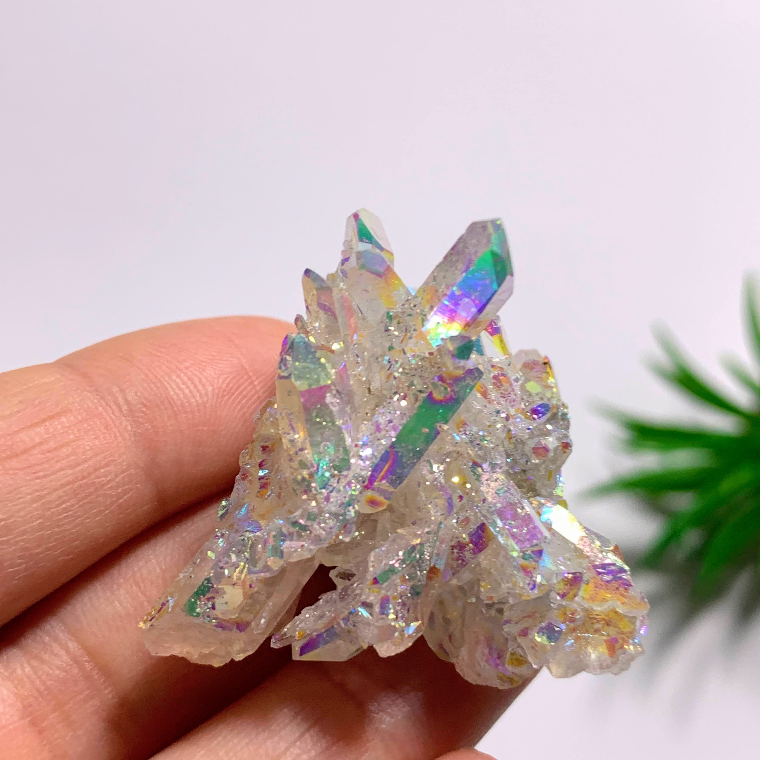 Angel Aura Opal Glow Quartz Cluster From Arkansas #6