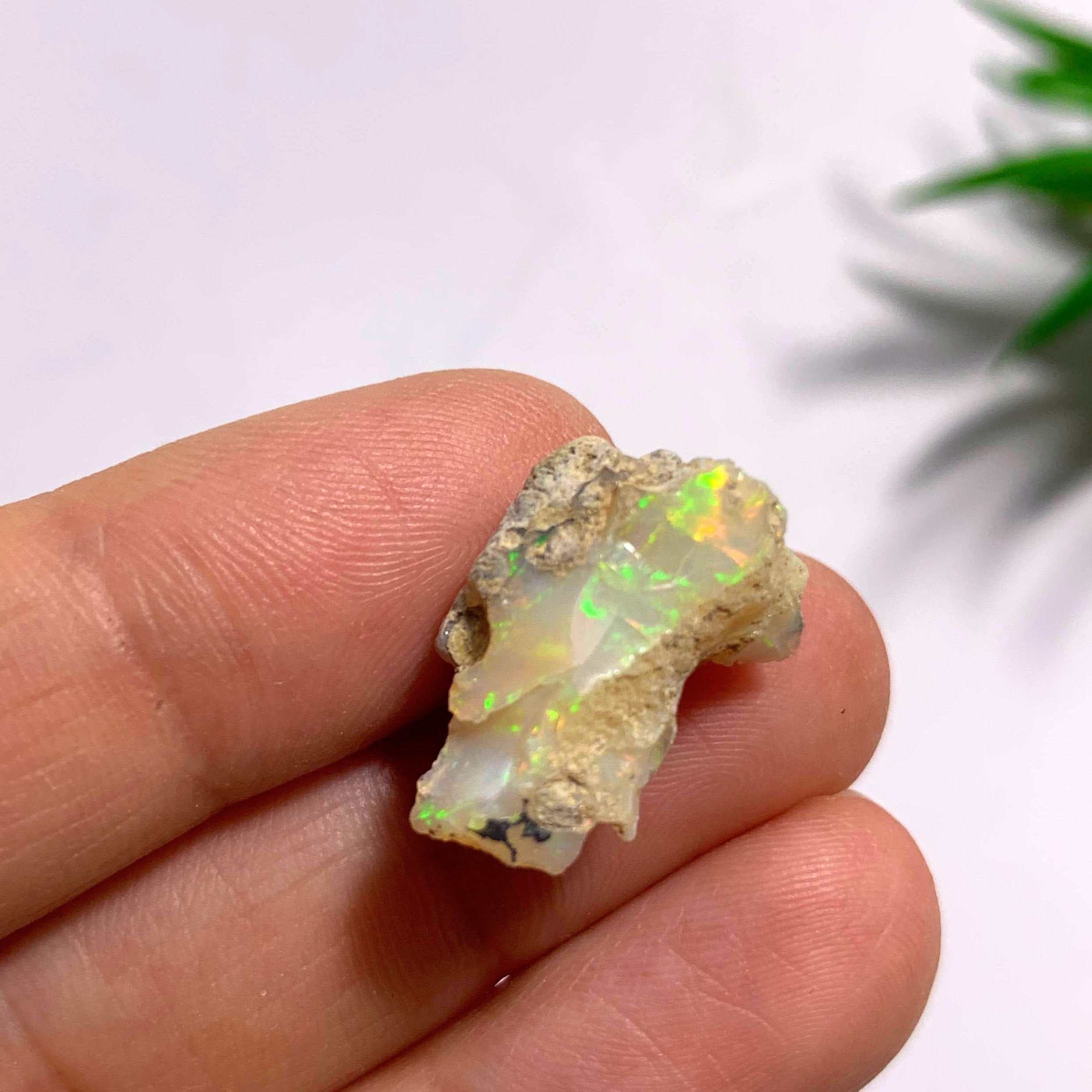 Flashy Ethiopian Opal Raw Specimen #3