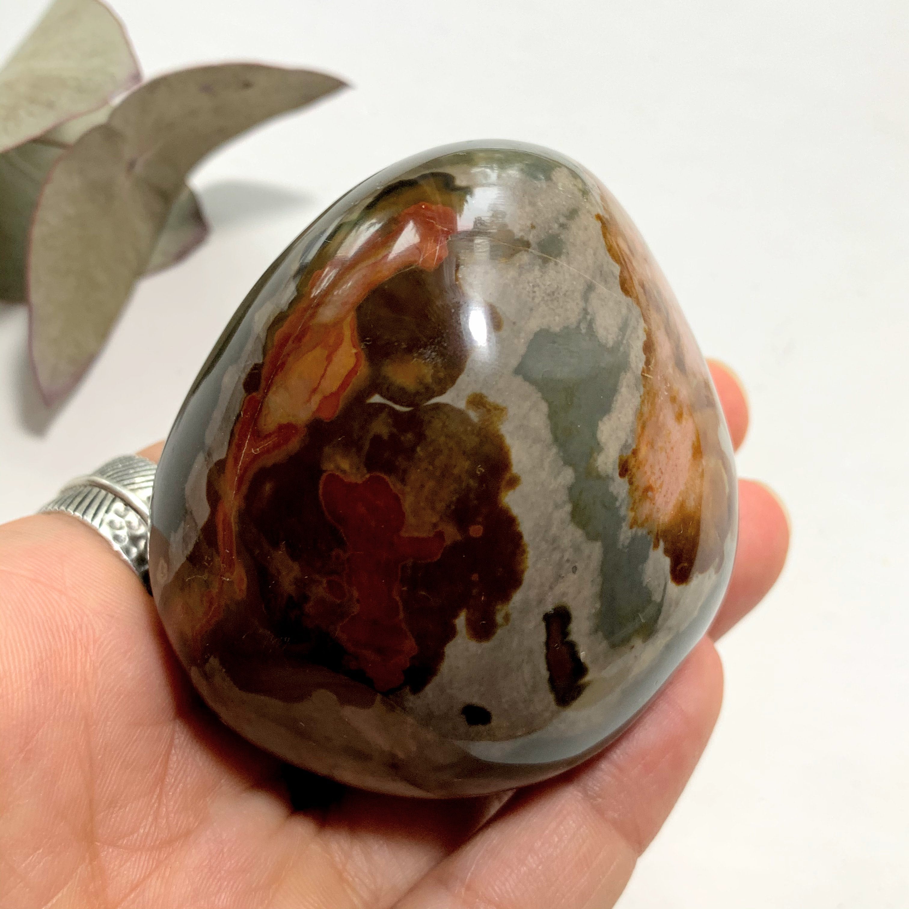 Chunky Natural Color Splashes Polychrome Jasper Specimen From Madagascar - Earth Family Crystals