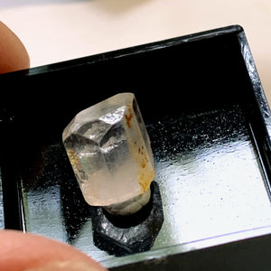 Rare~ Terminated Gem Phenacite (Phenakite) Dainty Collectors Crystal Point in Box From Brazil - 3.5 Carats  #1